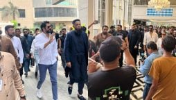 Karachi Welcomes Kurulus Osman Star With Enthusiastic Crowds