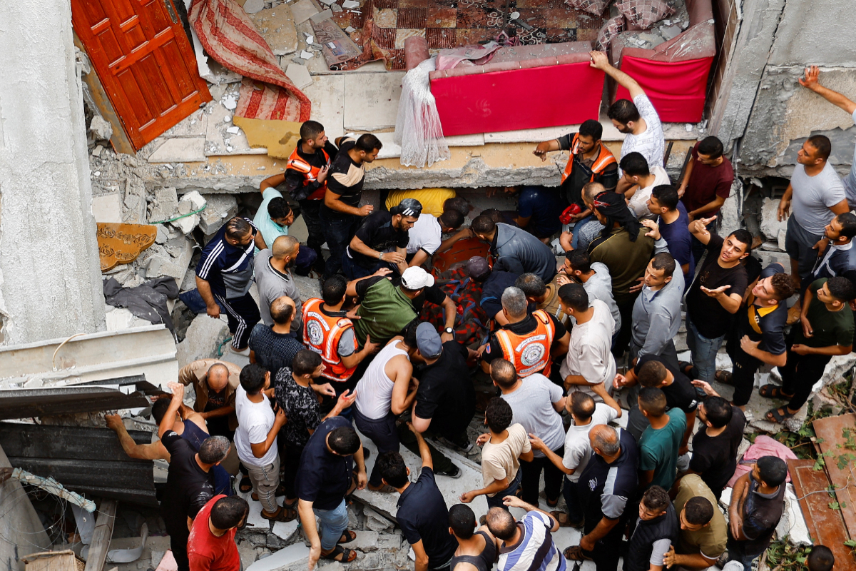 Gaza Death Toll Tops 550, claims Palestinian health ministry