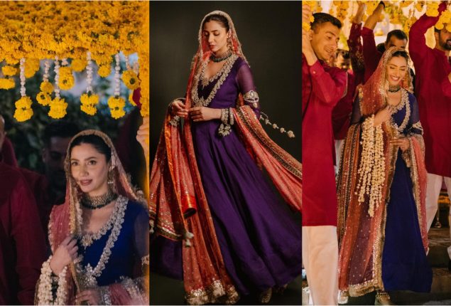 Check out Mahira Khan stunning look from her Mehndi ceremony