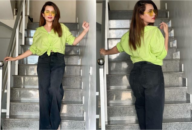 Sumbul Iqbal radiates elegance in green attire