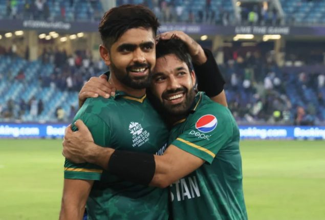 Babar and Rizwan lead Pakistan against India in World Cup