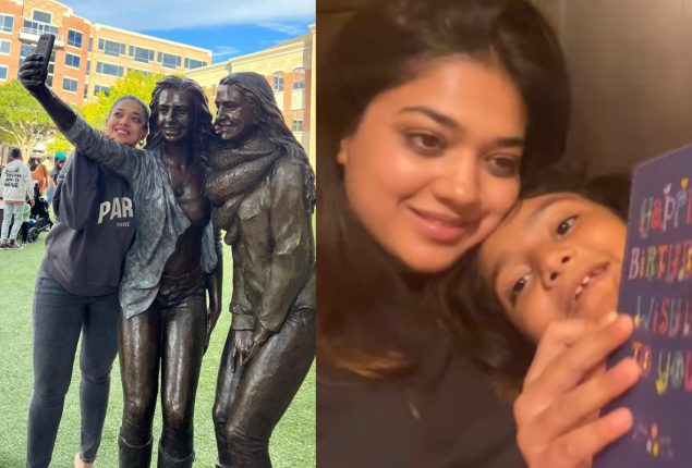 Sanam Jung Delights With Her Stunning Family Photos From US