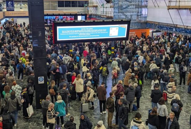 Euston Station in Turmoil: Signal Failure Derails Trains