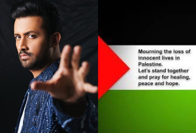 Atif Aslam Stands with Palestinians and expressed solidarity