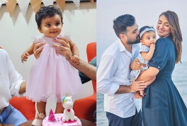 Rabab Hashim Drops Photos From Six Months Celebrates Of Her Daughter