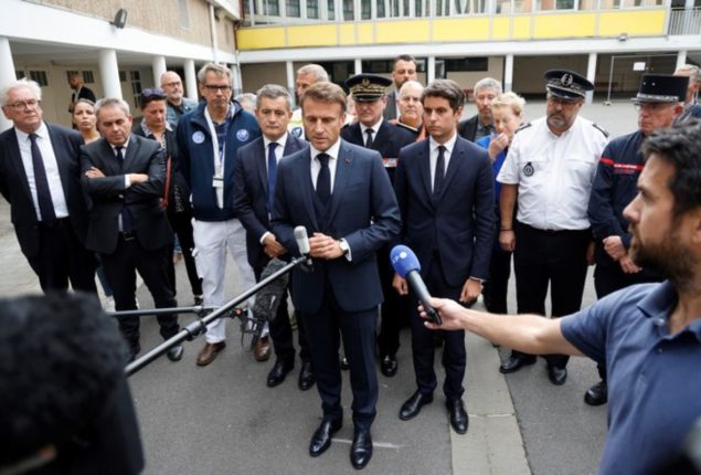 Macron Demands 'Ruthless' Action After Teacher's Murder