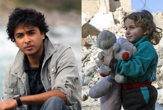 Shehzad Roy shows solidarity with Palestinian children in new song