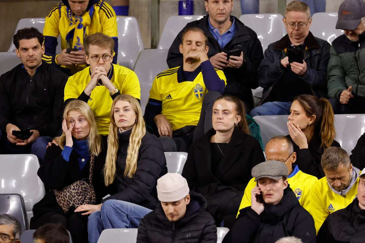 Swedish fans spend night in hotels under police protection after Brussels shooting