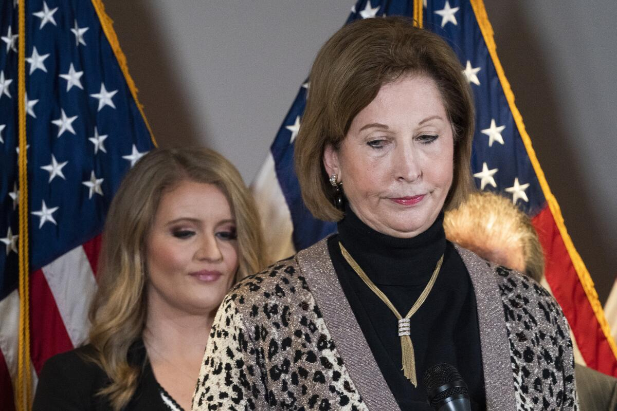 Trump's Ex-Lawyer Sidney Powell Admits Guilt in Georgia Election
