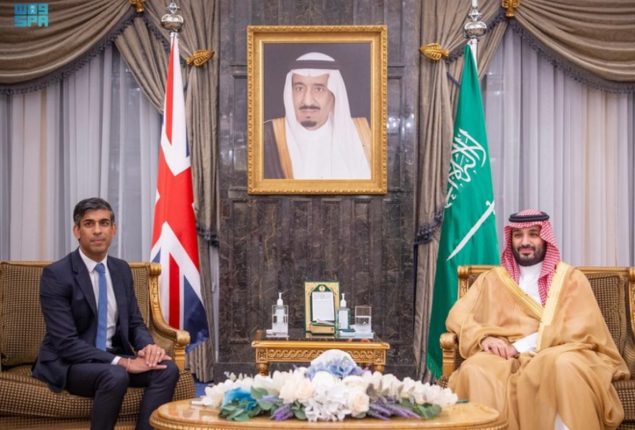 UK and Saudi Arabia Unite for Peace in Israel-Hamas Crisis