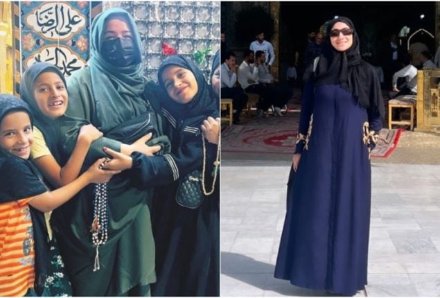 Anoushey Ashraf Visits Shrines of Ahl e Bait in Iraq