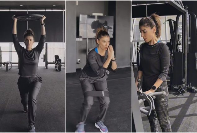 Navin Waqar Shares Gym Photos and Reels