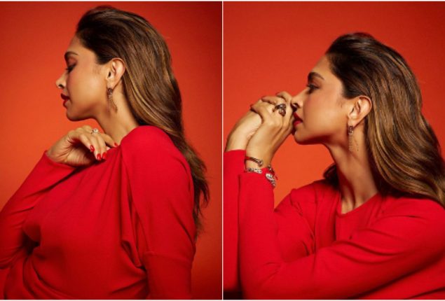 Deepika Padukone’s Red Outfit Wows Fans