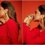 Deepika Padukone’s Red Outfit Wows Fans