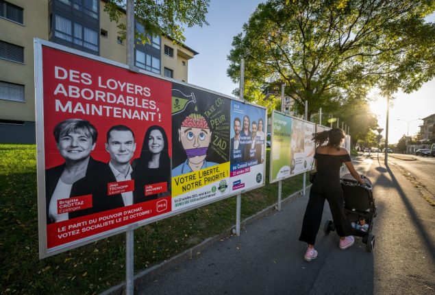 Swiss Right-Wing Party Surges as Voting Ends in 2023