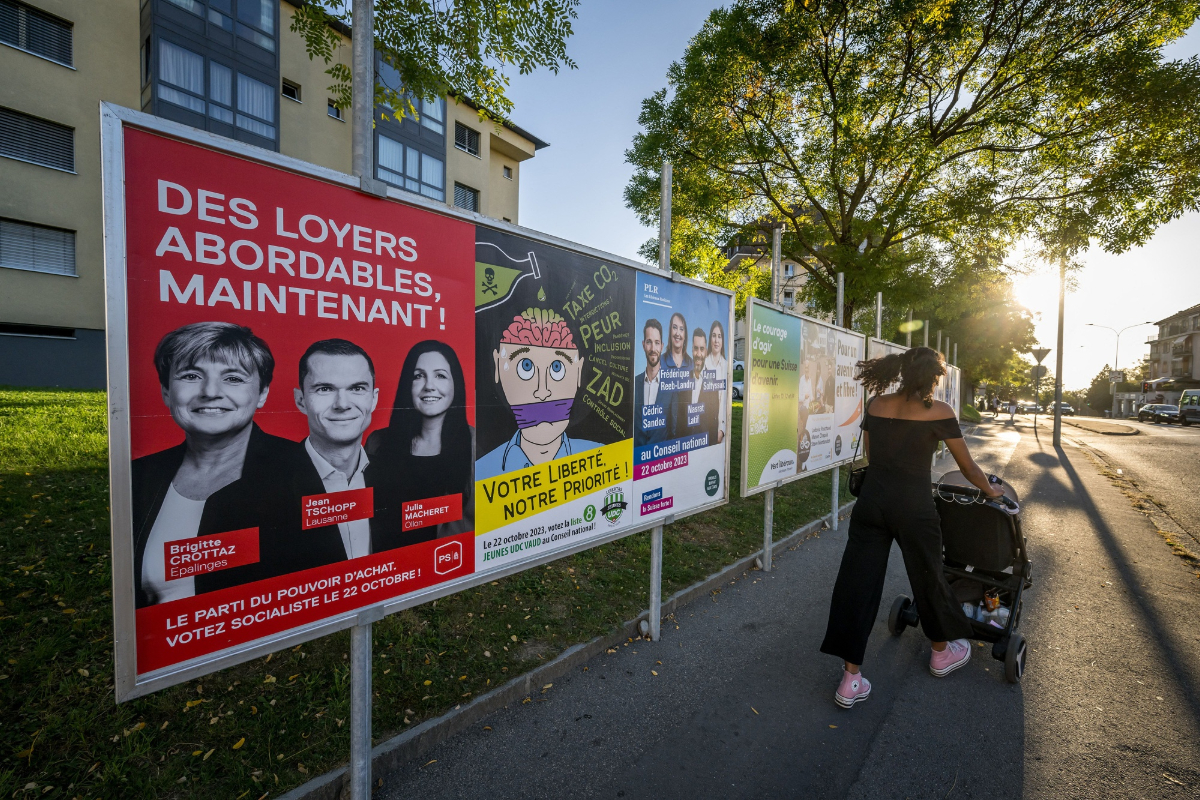 Swiss Right-Wing Party Surges as Voting Ends in 2023