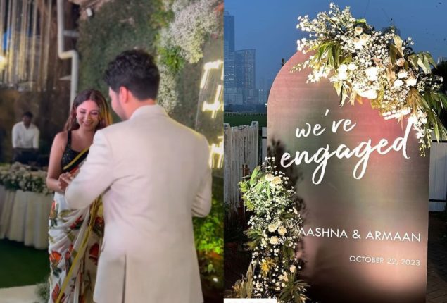 Armaan Malik gets engaged to Aashna Shroff: See Photos
