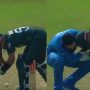 Babar Azam refuses to let Nabi tie his shoelaces in gesture of respect