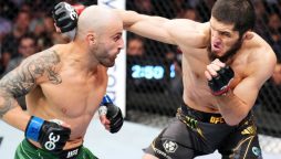 Islam Makhachev defeats Alexander Volkanovski at UFC 294