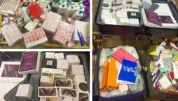 Custom foils attempt to smuggle electronic goods at Karachi airport