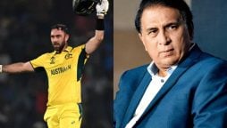 Maxwell silences Gavaskar with record-breaking ton