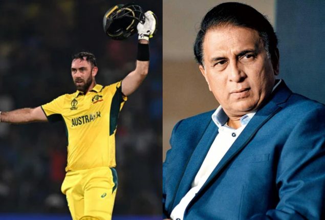 Maxwell silences Gavaskar with record-breaking ton