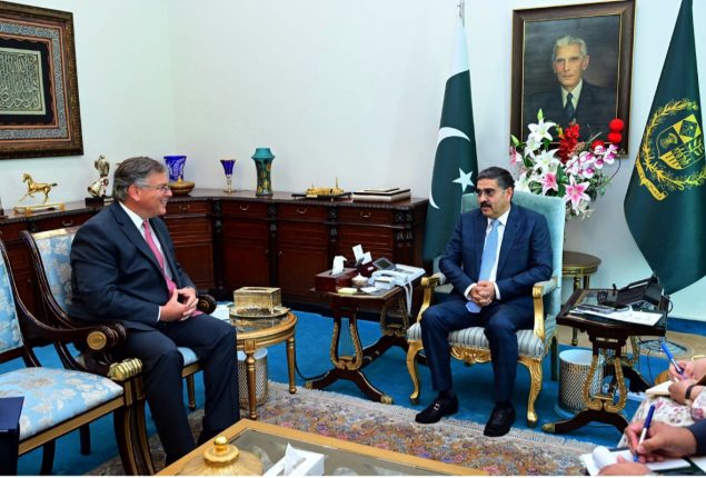 PM Kakar, US envoy discuss repatriation of illegal foreigners