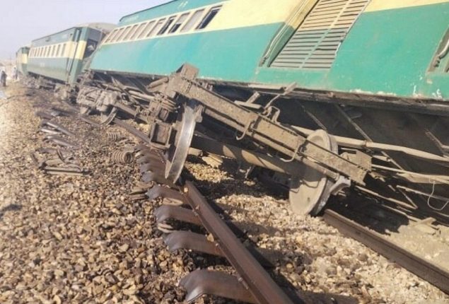 Train Harnai to Sibi Derails in Balochistan