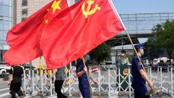 Foreign nationals hold up in China