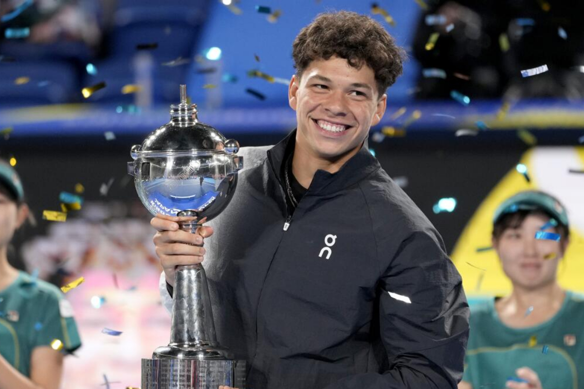 Ben Shelton claims maiden ATP title in Tokyo, soars to career-high ranking