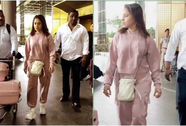 Nushrratt Bharuccha Returns from Israel, Spotted at Airport