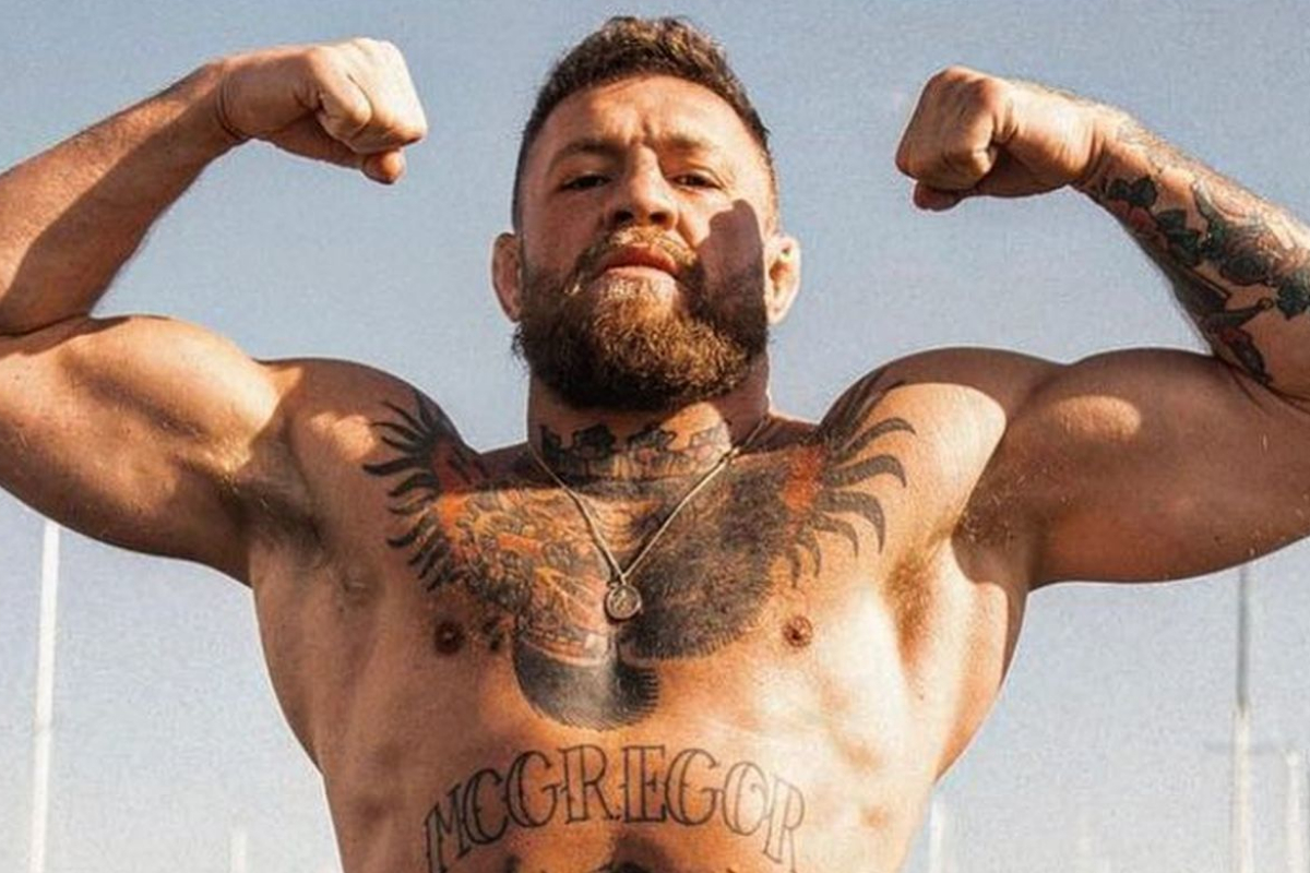 Conor McGregor reacts to illegal shots in Makhachev's victory over Volkanovski