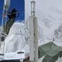 First Mobile Tower in Siachen Glacier