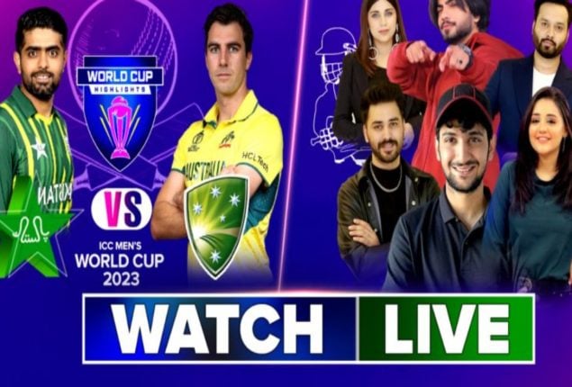 PAKISTAN vs AUSTRALIA 18th Match Live | Watch World Cup 2023 Live Transmission with Laraib Khalid & Maaz Safder