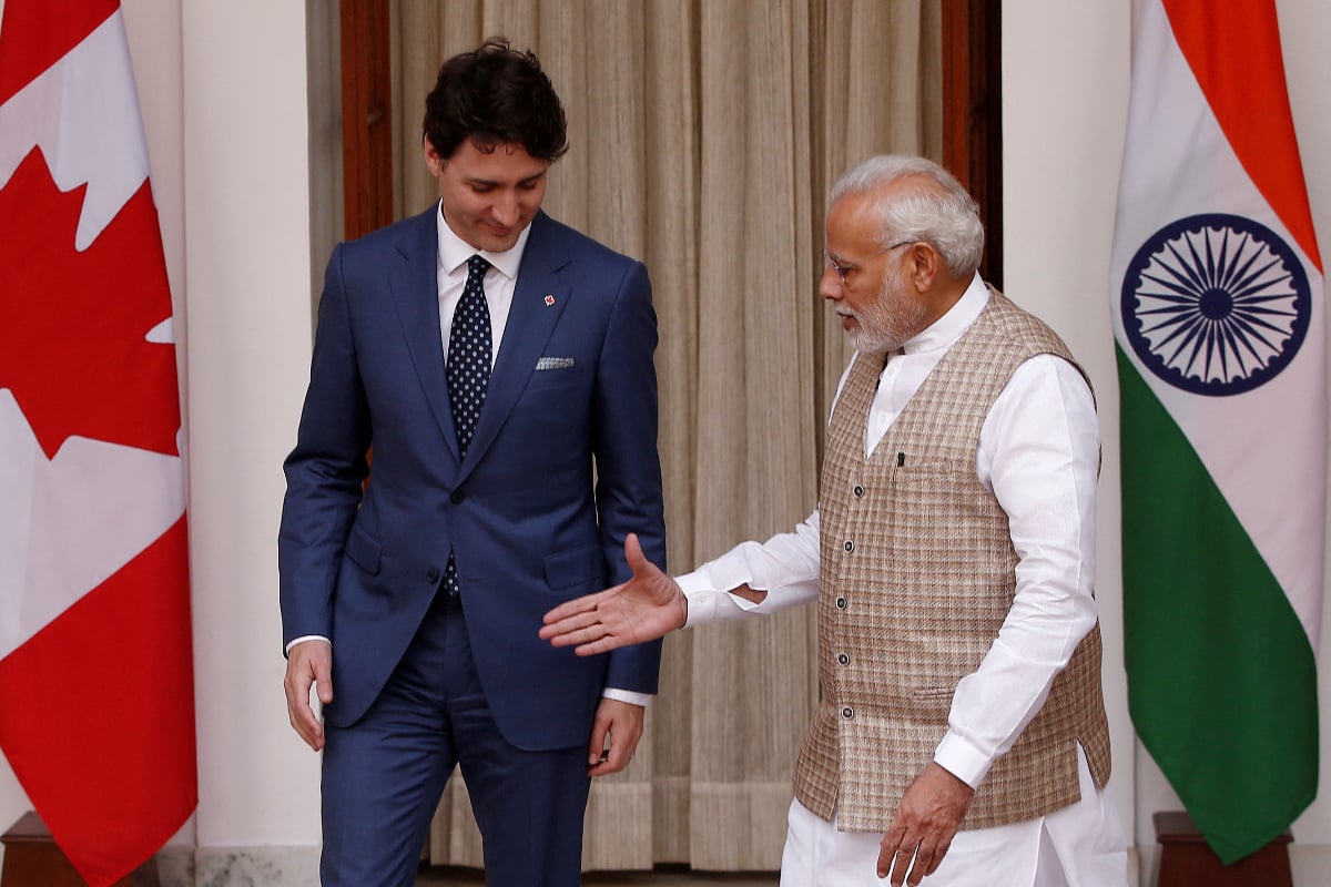 Canadian diplomats left India