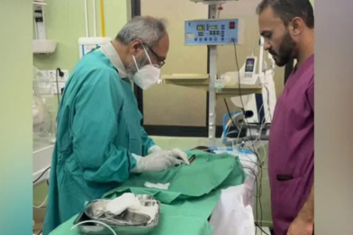 Newborn heart surgery