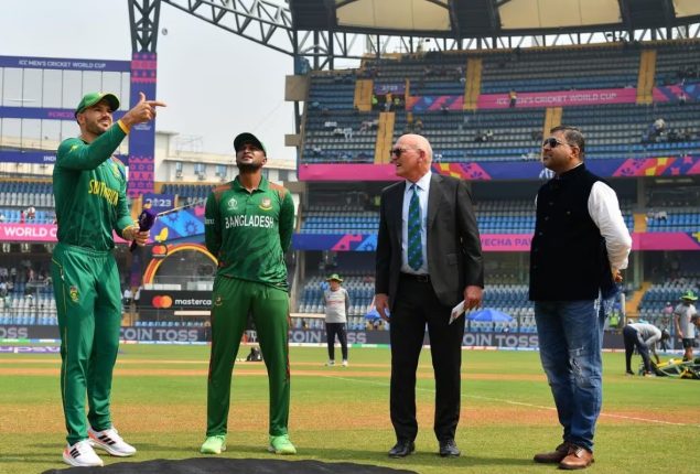 ICC World Cup 2023: South Africa won the toss and decided to bat first against Bangladesh