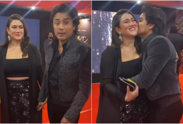 LSA 2023: Ali Zafar Makes a Stunning Appearance With Wife Ayesha Fazli