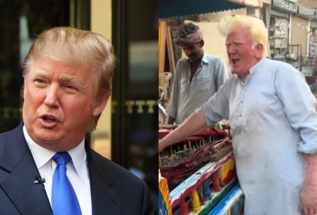 Watch: Donald Trump’s lookalike selling kulfi in Pakistan