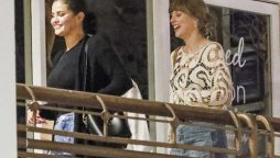 Taylor Swift Enjoys Girls' Night Out with Selena Gomez and Zoë Kravitz