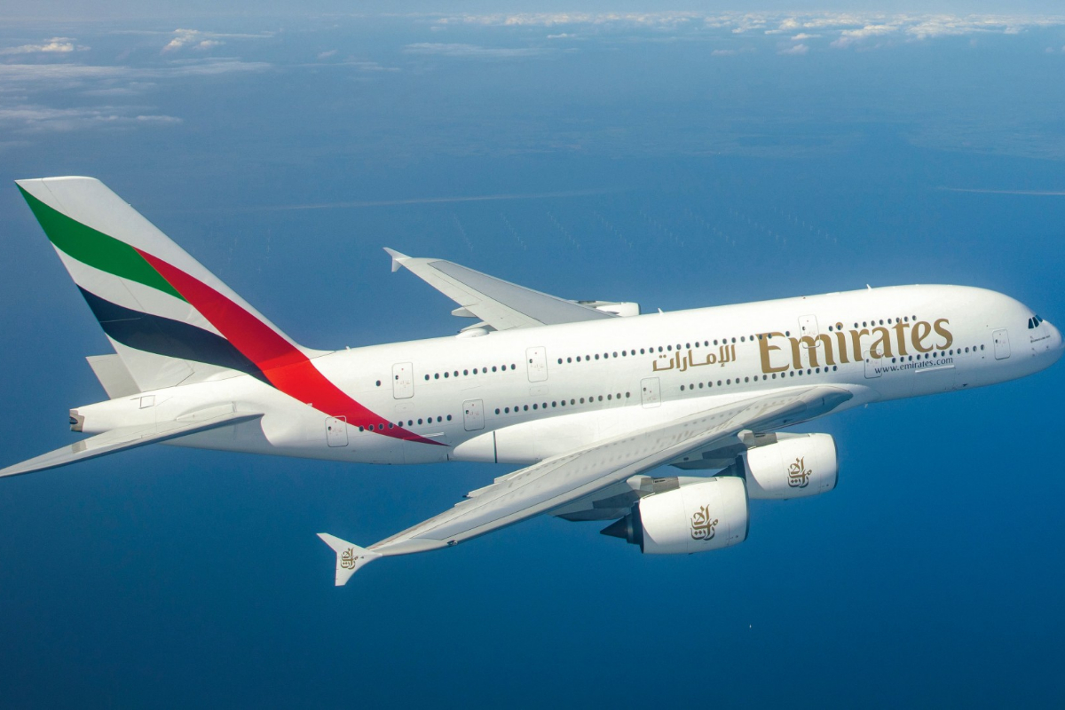 Emirates flight
