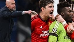 Ten Hag Hails Maguire and Onana as United finally secure first Champions League win