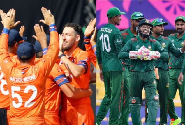 ICC World Cup 2023 Live Score: Netherlands vs Bangladesh Live score | Match 28