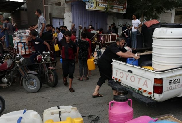 Gazans struggle to meet water needs