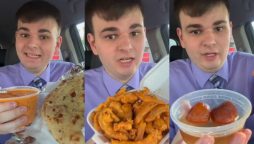 US Man’s Viral Reaction to Trying Desi Foods