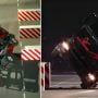 Italian stunt driver sets a world record on two wheels