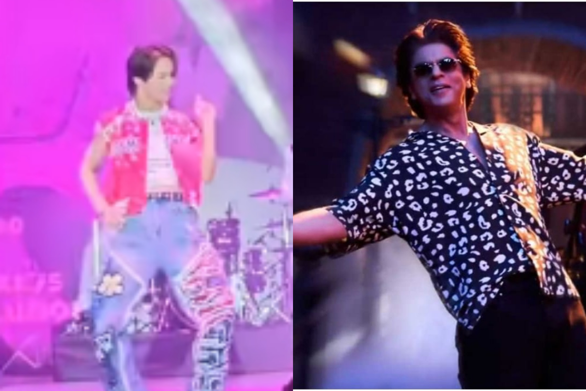 Viral Video of Kim Woojin Aces Shah Rukh Khan's Dance Moves