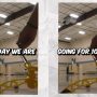 World Record: Man launches a stomp rocket at a target 104 feet away