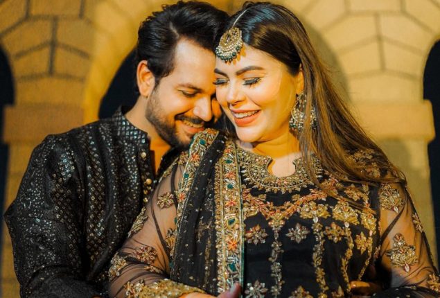 Azlan Shah and Warisha Share Heartfelt Godh Bharai Moments