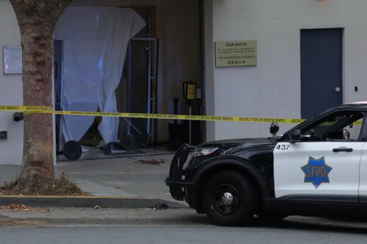 SFPD shoots car driver Chinese Consulate